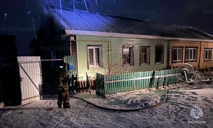 В Ядринском районе при пожаре погибли три человека