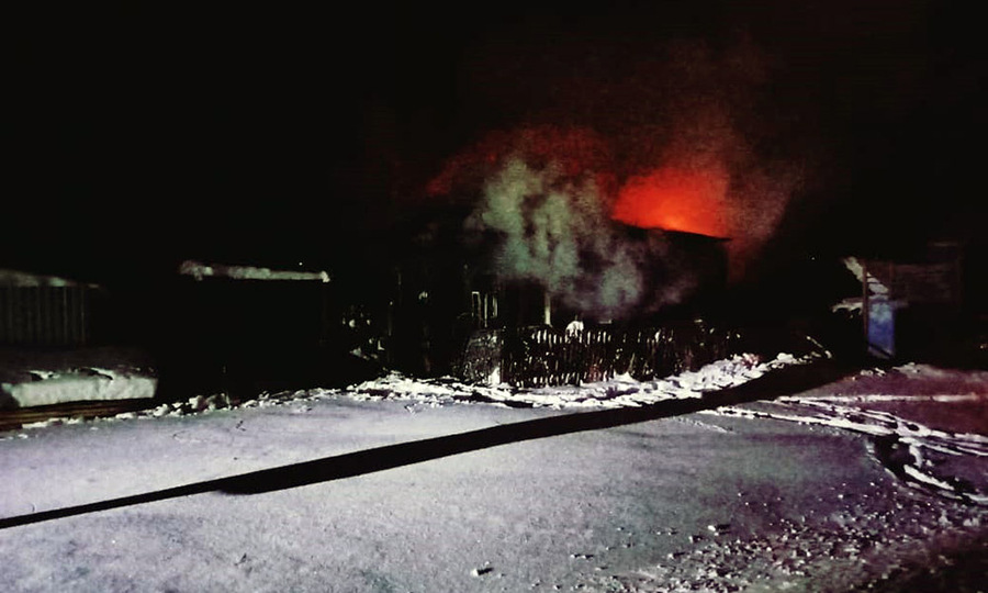 В Моргаушском районе при пожаре погибли три человека
