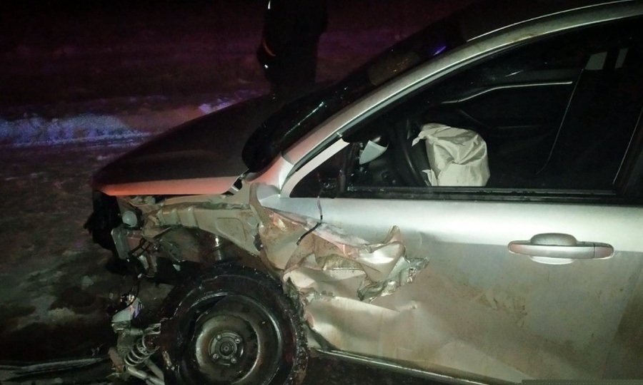 В Чебоксарском районе водитель снегохода погиб в ДТП