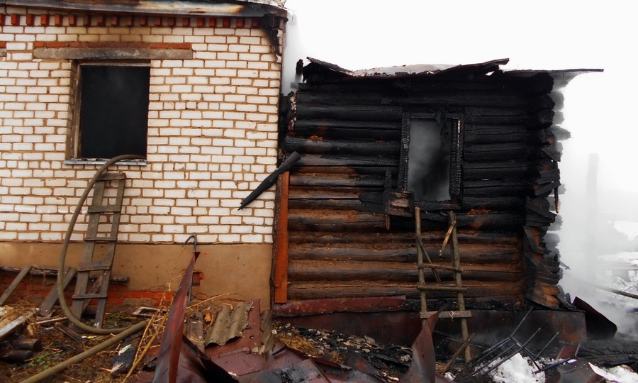 В Янтиковском районе при пожаре погиб сельчанин