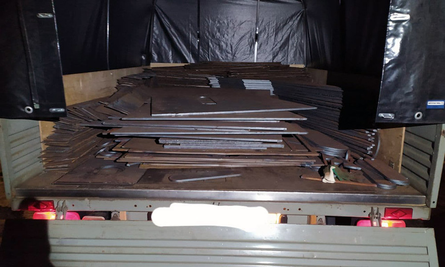 В Канаше местный житель пытался украсть 5 тонн металлолома