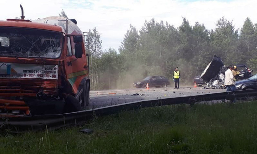 В ДТП в Чебоксарском районе погиб водитель иномарки