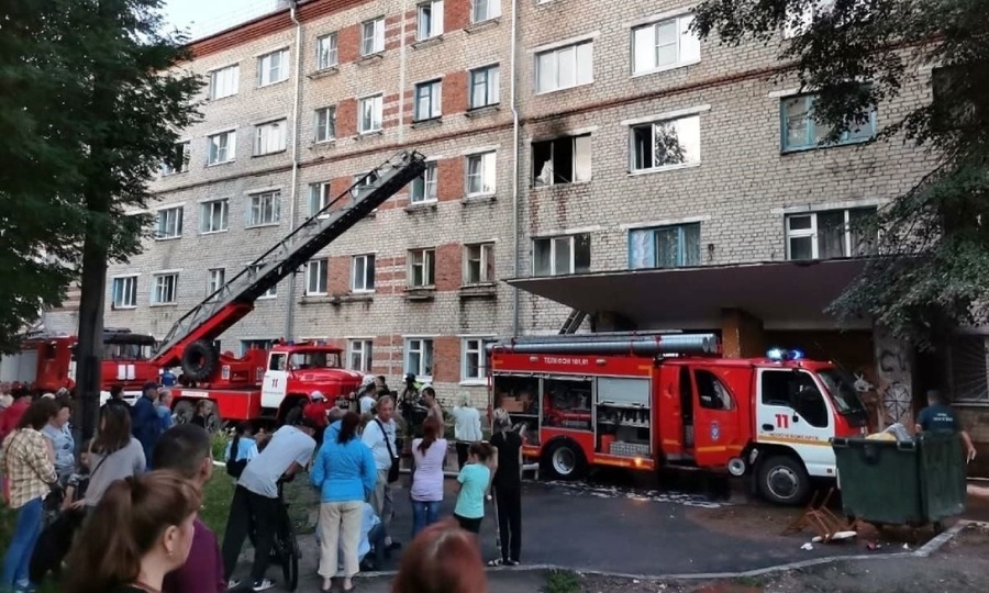 В Новочебоксарске при пожаре погиб горожанин