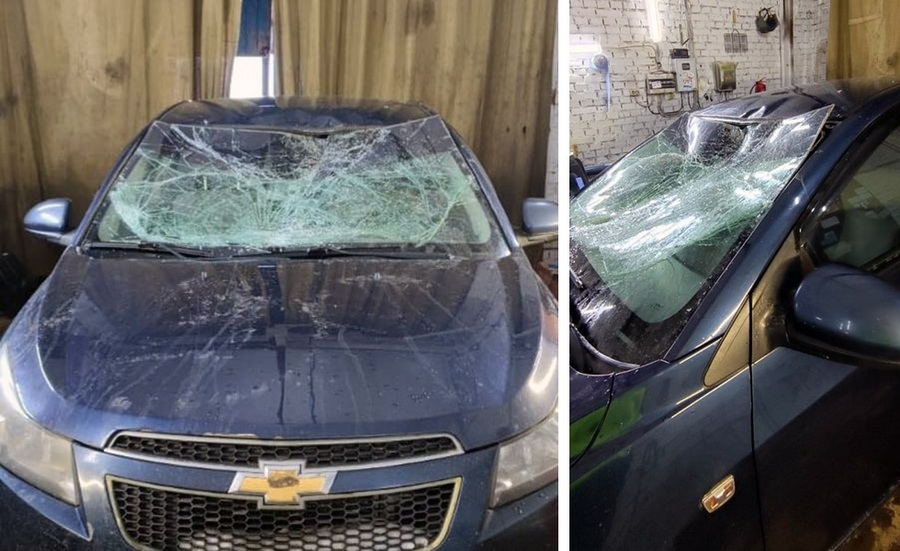 В Чебоксарах водитель скрылся после наезда и успел оставить машину в автосервисе