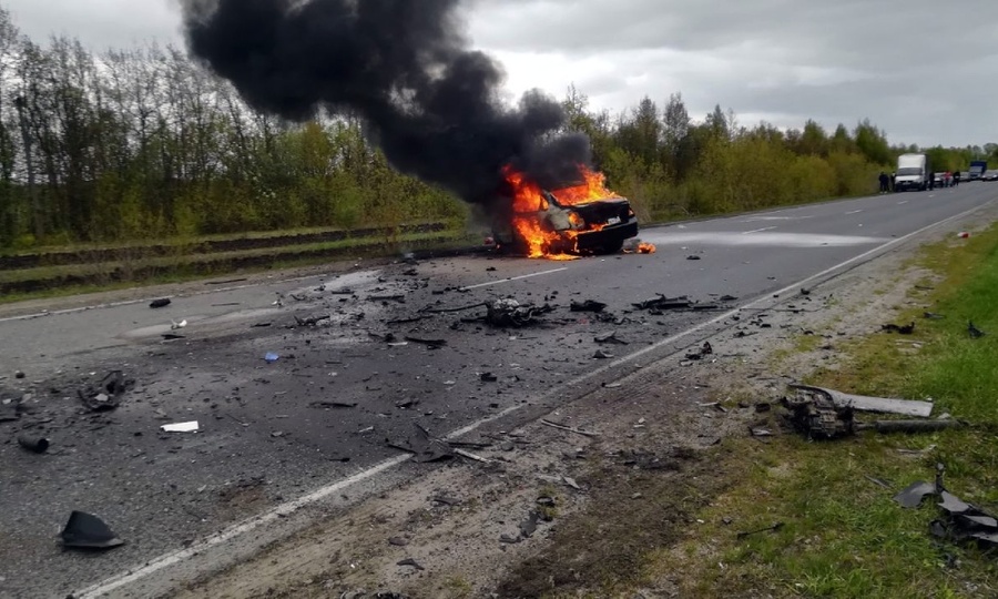 В ДТП в Чебоксарском районе погибла пассажирка легковушки