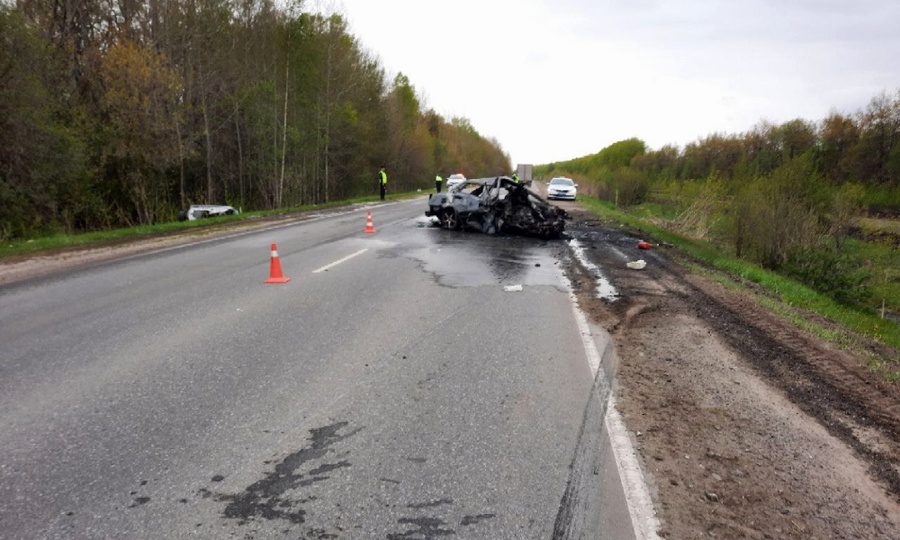 В ДТП в Чебоксарском районе погибла пассажирка легковушки