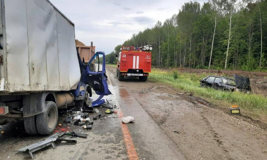 Водитель «ГАЗели» погиб в ДТП в Комсомольском районе