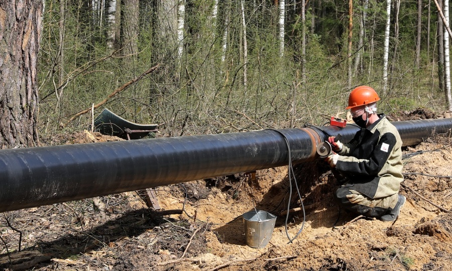 На конец октября запланирован запуск газопровода в Заволжье