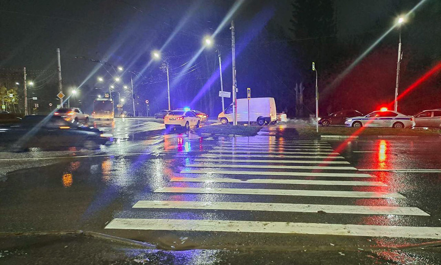 В пятницу в Чувашии произошло 4 ДТП с пешеходами