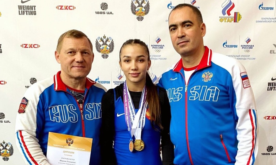 Тяжелоатлетка из Чувашии установила несколько рекордов России